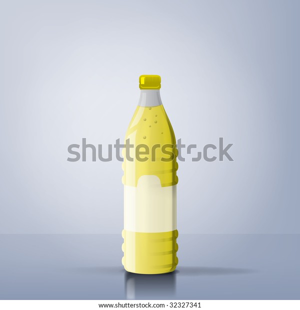 Download Illustration Yellow Juice Bottle Reflexions Stock Vector Royalty Free 32327341 PSD Mockup Templates
