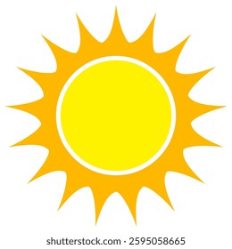 Illustration of yellow sunlight background. Sunlight abstract design. sun light cartoon design in flat style.