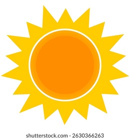 Illustration of yellow sunlight background. Sunlight abstract design. sun light cartoon design in flat style