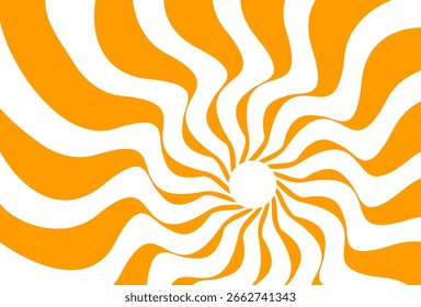 Ilustración del fondo amarillo de la luz del sol. Diseño abstracto de la luz del sol. diseño de dibujos animados de la luz del sol en estilo plano.