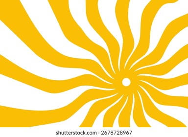 Illustration of yellow sunlight background. Sunlight abstract design. sun light cartoon design in flat style.