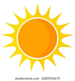 Illustration of yellow sunlight background. Sunlight abstract design. sun light cartoon design in flat style.