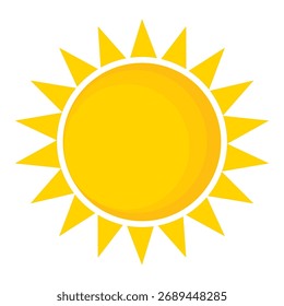 Ilustração do fundo amarelo da luz solar. Design abstrato luz solar. design de desenho animado luz solar em estilo plano.