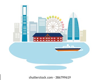 赤レンガ倉庫 横浜 のイラスト素材 画像 ベクター画像 Shutterstock