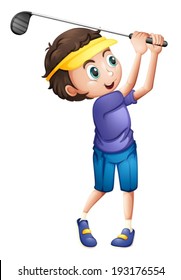 2,044 Golf Kids Cartoon Images, Stock Photos & Vectors | Shutterstock