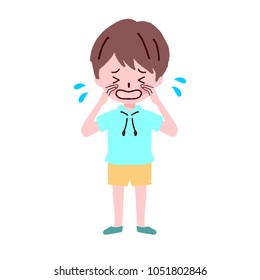 
Illustration of a young boy playing a gesture