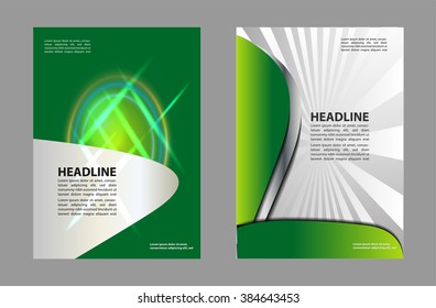 Illustration for your business presentations.. Abstract illustration for brochure or flyer