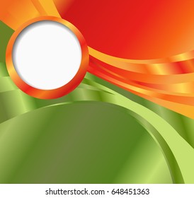 Illustration for your business presentations.. Abstract illustration bor brochure or flyer.