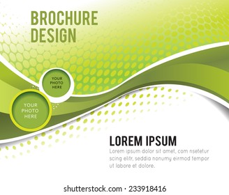 Illustration for your business presentations. Brochure or flyer.