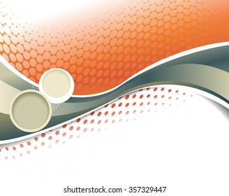 Illustration for your business presentations. Brochure or flyer.