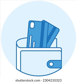 illustration of a your wallet
