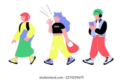 Illustration of youth and education image