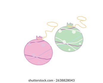 Ilustração de um brinquedo ioiô comprado em uma banca de festivais