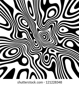 Illustration of zebra pattern Vector abstract background.