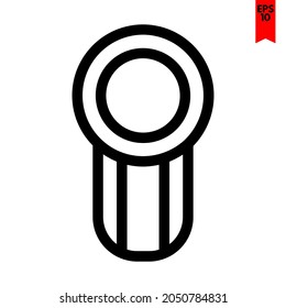 illustration of zoom design icon