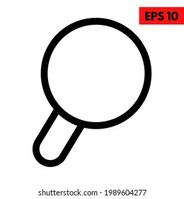 Illustration of zoom in icon