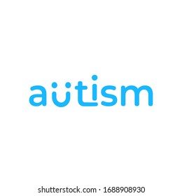 illustration,banner or poster of World autism awareness day. April 2th