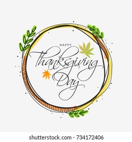 Illustration,Greeting Card Design With Beautiful Typography Text Background.