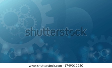 Illustration,Hi-tech communication concept innovation background,science and technology digital blue background