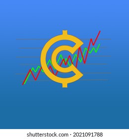 Ilustraciones sobre criptomonedas que actualmente son endémicas y se convierten en una atracción para la juventud de hoy.