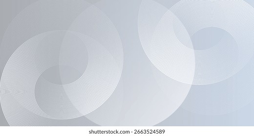 Ilustraciones abstractas de fondo azul moderno con Elementos circulares. Moderno