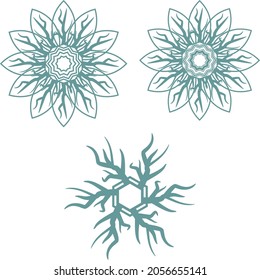 Illustrationen der schönen Mandala