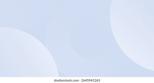 Illustrations blue modern background with circle elements. Digital technology art