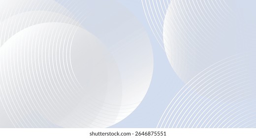 Ilustraciones de fondo azul moderno con Elementos circulares. Diseño de tecnología digital abstracto