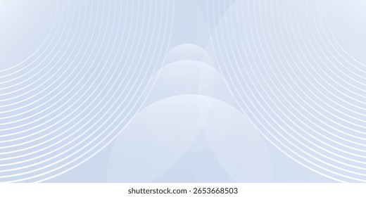 Ilustrações fundo moderno azul com elementos de círculo. Conceito de tecnologia