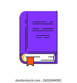 Illustrations of book. Image for education and school.