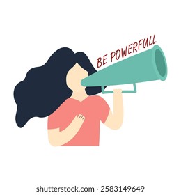 Illustrations Celebrating Women's Empowerment and Strength. International Women's Day