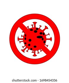 Illustrations concept coronavirus COVID 19