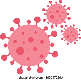 Illustrations concept of coronavirus COVID-19