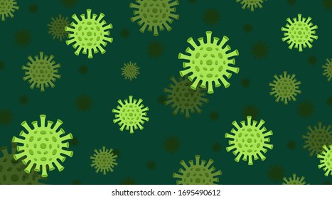 Illustrations concept coronavirus COVID-19. Vector illustration.