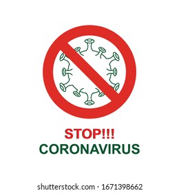 Illustrations concept coronavirus COVID-19. virus wuhan from china. Vector illustrate design