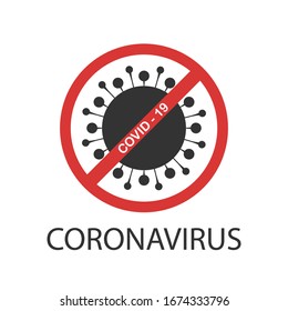 Illustrations concept coronavirus COVID-19. virus wuhan from china. Vector illustrate.