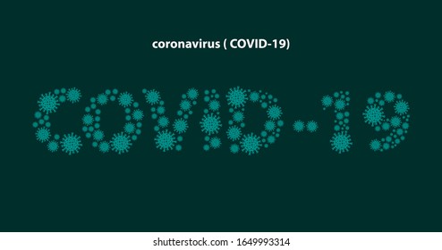 Illustrations concept coronavirus. virus wuhan from china. Vector illustrate.