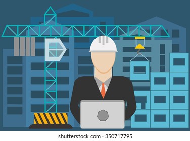 Illustrations Construction Stock Vector (Royalty Free) 350717795 ...