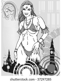 illustrations created by hand and last to digital of very high quality to satisfy the necessities of the designers