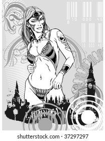 illustrations created by hand and last to digital of very high quality to satisfy the necessities of the designers