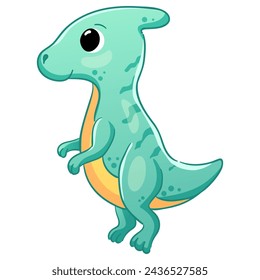  Illustrations of cute dinosaurs for children in different colors: Triceratops, Stegosaurus, Brontosaurus, Pterosaurus, Tyrannosaurus, Brachiosaurus.