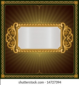 Illustrations of a decorative framework