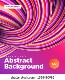 Illustrations design concept speed line strips colorful movement dynamic background. Template design for flyer, Banner, Website and poster. Vector illustrate.