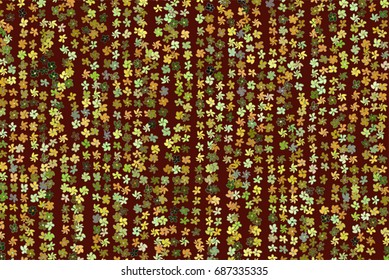 Illustrations of flower. Good for web page, wallpaper, graphic design, catalog, texture or background. Vector graphic.