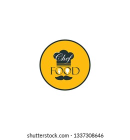 illustrations or food chef logos, with different art and simple images with the right colors and good writing. This design is suitable for logos, wallpapers, t shirts, wall decor, banners, etc.