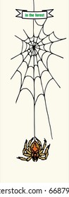 Illustrations " in the forest".