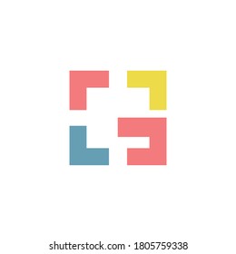 Illustrationen entstehen aus der Grundlage der Fotokamera, die durch die Buchstaben G verändert, kann verwendet werden, um das Logo zu entwerfen und Symbol gehört Ihnen zu Ihnen