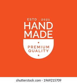 Illustrationen des handgefertigten Etikettenaufklebers Produktdesign.