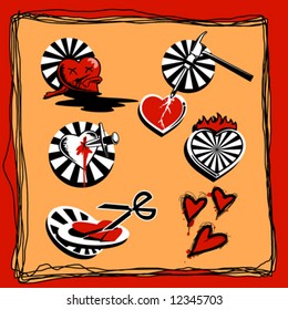 Illustrations of Hearts
