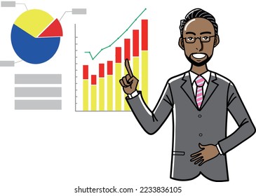 Illustrations of Indian and Middle Eastern businessmen and entrepreneurs